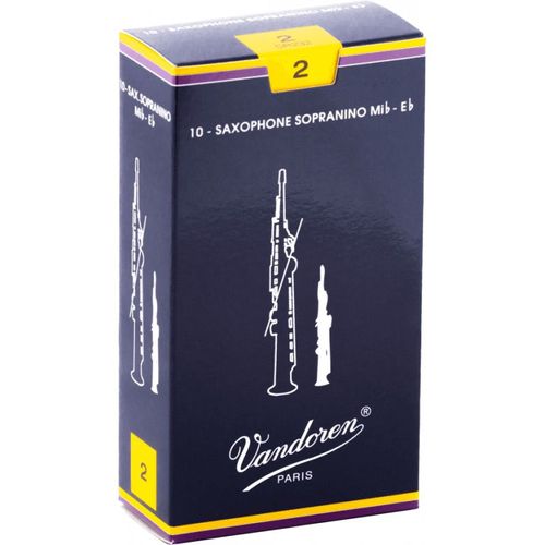 Vandoren Sr232 - Anches Saxophone Sopranino Traditionnelles Force 2