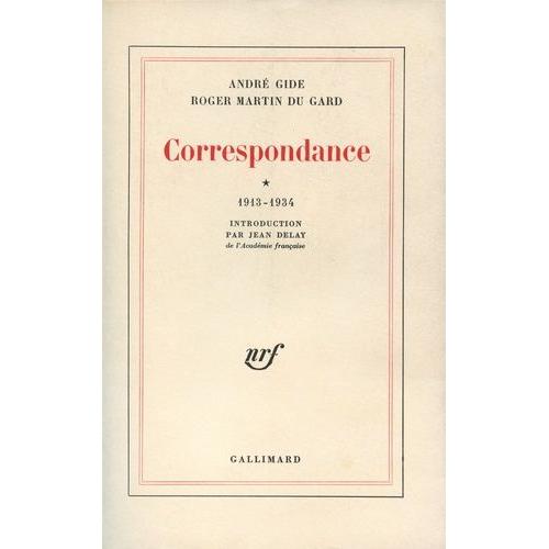 Correspondance - Tome 1, 1913-1934