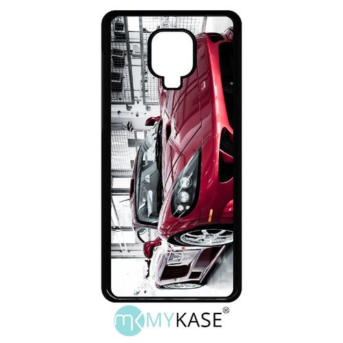 Coque Xiaomi Redmi Note 9 Pro - Voiture De Sport - Noir