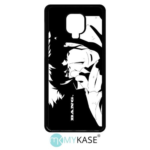 Coque Xiaomi Redmi Note 9 Pro - Cowboy Bebop Spike Spiegel Bang - Noir