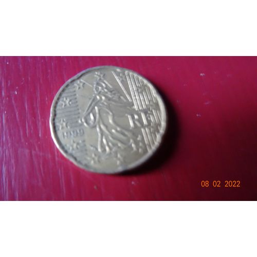 Piece De 20 Cent D'euro De 1999