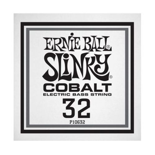 Ernie Ball 10632 - Corde Basse Au Détail Slinky Cobalt - Filé Cobalt 032