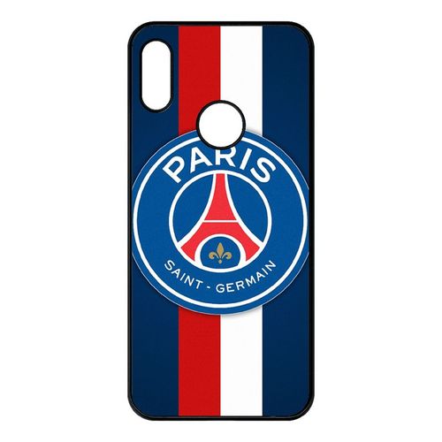 Coque Huawei Y6 Pro 2019 - Psg Paris Saint Germain Bleu Blanc Rouge - Noir