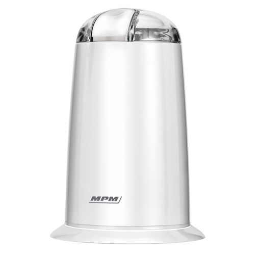 Petit moulin à café électrique, graines et noix d'épices, double lame 140W Blanc MPM MMK-07