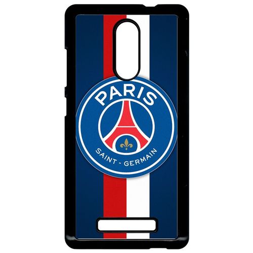 Coque Xiaomi Redmi Note 3 - Psg Paris Saint Germain Bleu Blanc Rouge - Noir