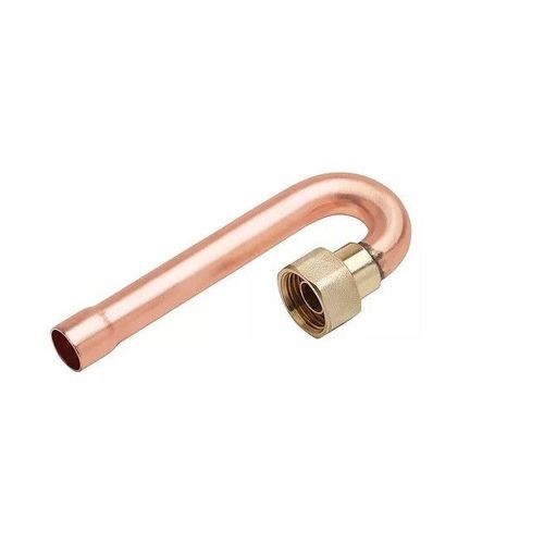 Raccord gaz coudé 180° F1/2 16 + joint - BANIDES - 220616