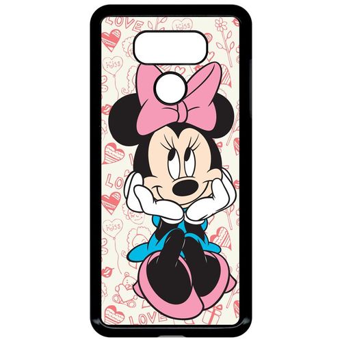 Coque Lg G6 - Disney Minnie Love - Noir