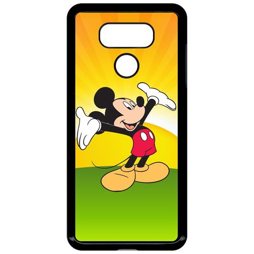Coque Lg G6 - Disney Mickey - Noir