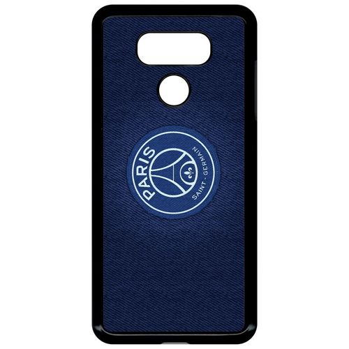 Coque Lg G6 - Psg Paris Saint Germain - Noir