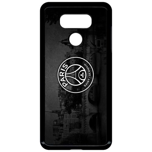 Coque Lg G6 - Psg Paris Saint Germain La Seine - Noir
