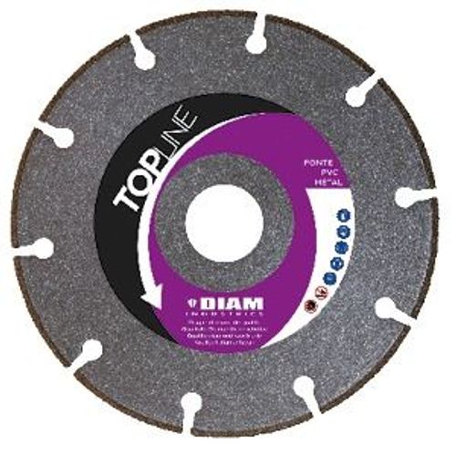 Disque 125 mm diamant pour acier et inox - DIAM INDUSTRIES - SPI125