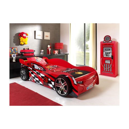 Vipack Funbeds Lit Voiture Night Speeder + Armoire Petrol Pump 1 Porte