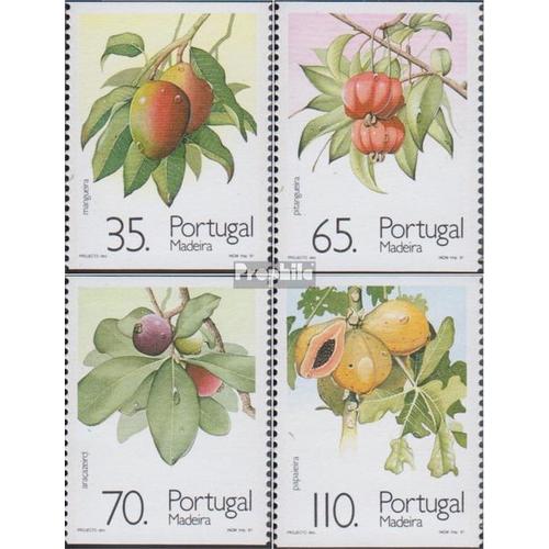 Portugal - Madère 149c-152c (Complète Edition) Neuf Avec Gomme Originale 1991 Subtropicale Fruits + Plantes
