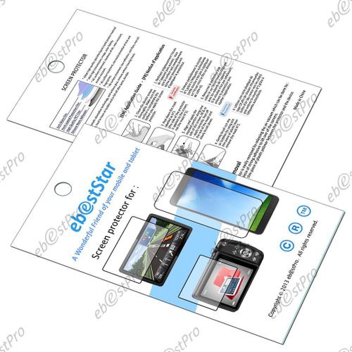 Ebeststar ® Lot X6 Film Protecteur D'écran Transparent Pour Samsung Galaxy Trend S7560, S Duos S7562