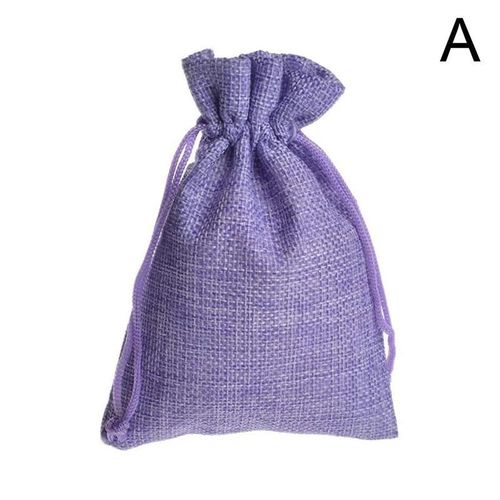 Sac En Toile De Jute À Cordon Coulissant, 1 Pièce, Sacs Cadeaux En Jute Avec Sacs D'emballage De Bijoux, Sac Pour Bonbons Avec Mariage N0t6