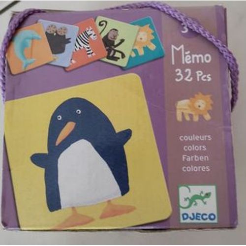 Mémo 32 Pièces Djeco