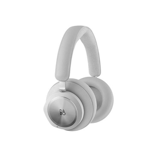 Bang & Olufsen Beoplay Portal - Écouteurs avec micro - circum-aural - fréquence/Bluetooth radio de 2,4 GHz - sans fil, filaire - Suppresseur de bruit actif - jack 3,5mm, USB-C - gris