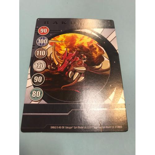 Carte Bakugan Bamcd 8 - Ab Sm - 2011 Sega - Mcdonald's