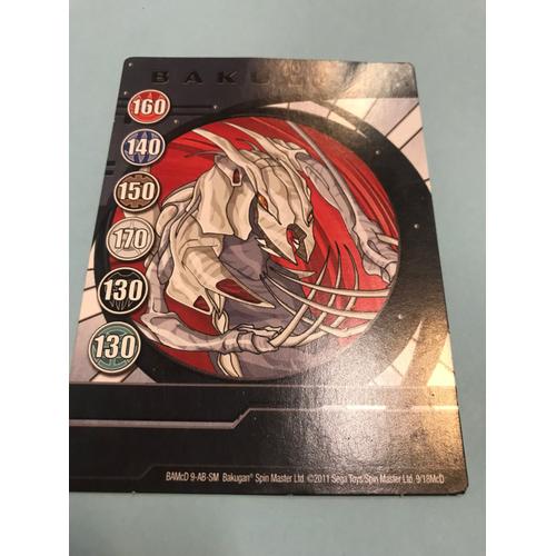 Carte Bakugan Bamcd 9 - Sega 2011 - Mcdonald's