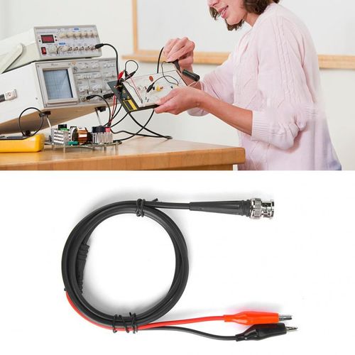 Câble Coaxial à Clip BNC en plastique, fonction générateur de Signal, accessoires de ligne de test 90cm 50 ohm pinzas de haute qualité