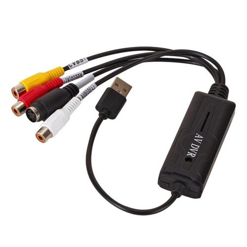 Carte d'acquisition vidéo, carte de Capture vidéo sans lecteur USB 2.0, surveillance à canal unique pour enregistrement sur ordinateur