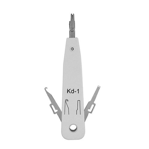 Outil de découpe de câble réseau, poinçon, pour RJ11, RJ12, RJ45, Cat5 KD-1