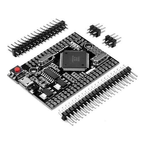 Carte Mega 2560 Pro Avec Puce Ch340g/Atmega2560-16au Intégrée Avec Broches Mâles, Compatible Pour Arduino Mega2560 Diy