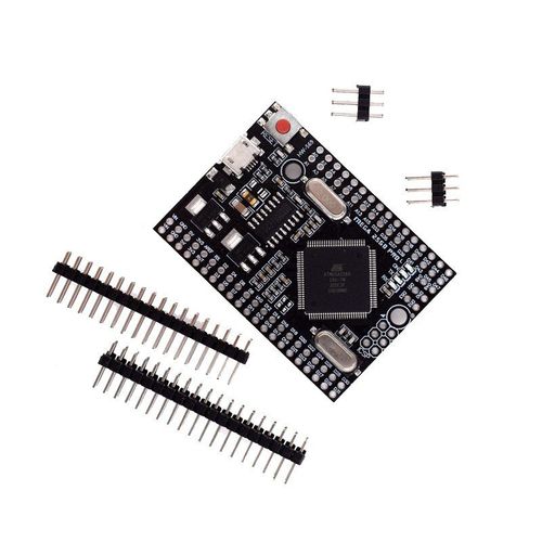 Puce Avec Têtes D'épingles Mâles Compatible Arduino Mega2560 Pro, Composant Ch340g/Atmega2560-16au,