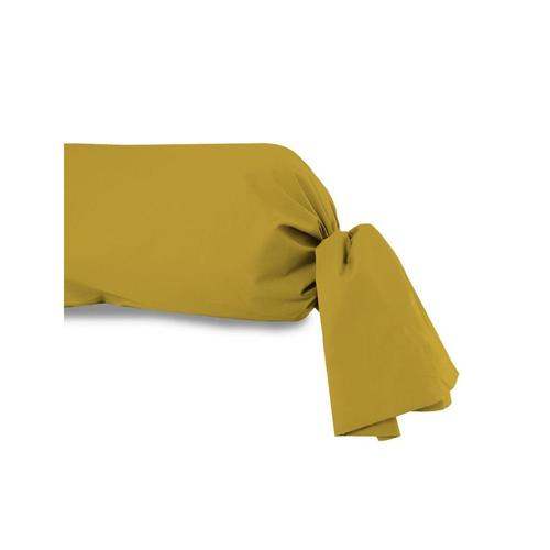 Taie De Traversin Uni 85x185 Cm Zzz Jaune