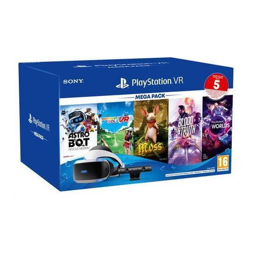 Casque Playstation Vr Mk4 Mega Pack 3 - 5 Jeux