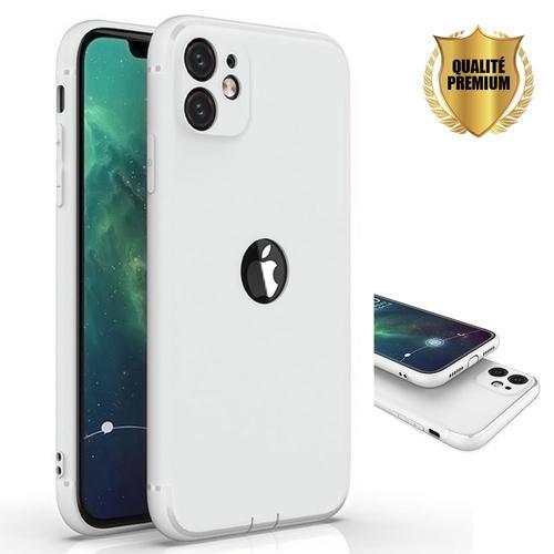 Coque Pour Iphone 13 (6,1') Tpu Ultra Slim Semi Blanc