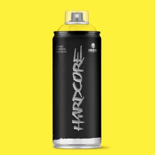 Bombe De Peinture Hardcore Mtn - Jaune Fiesta