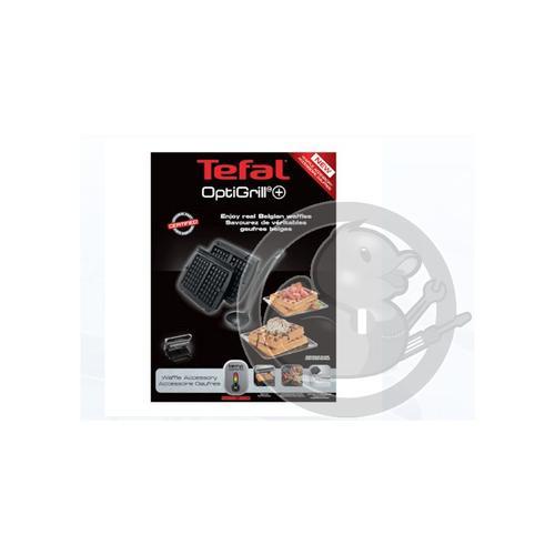 Plaques gaufre x2 et louche optigrill Tefal XA723812