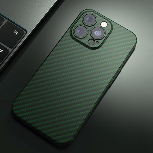 Coque Iphone 13 Pro (6,1') Antichoc Elegante Avec Motif Vert Nuit