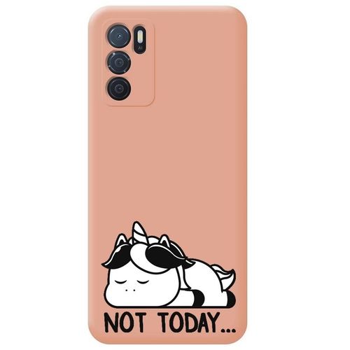 Coque Rose Oppo A16 Et A16s Licorne Paresseux