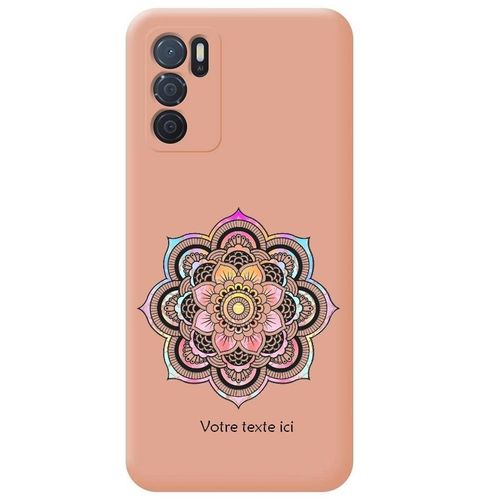 Coque Rose Oppo A16 Et A16s Mandala 3 Pastel