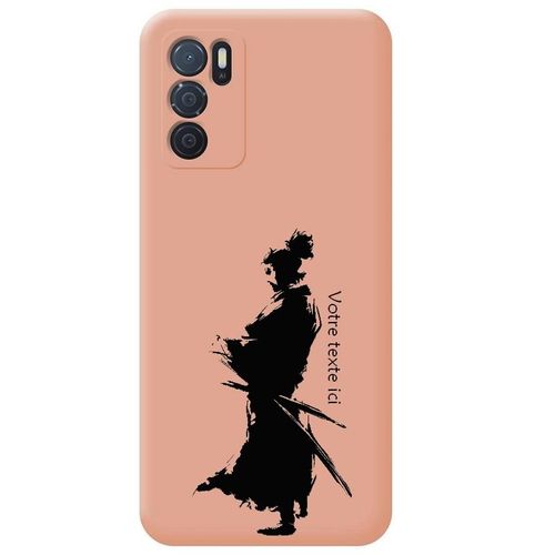 Coque Rose Oppo A16 Et A16s Samourai Personnalisee