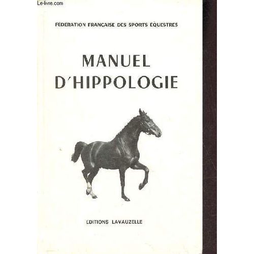 Manuel D Hippologie.