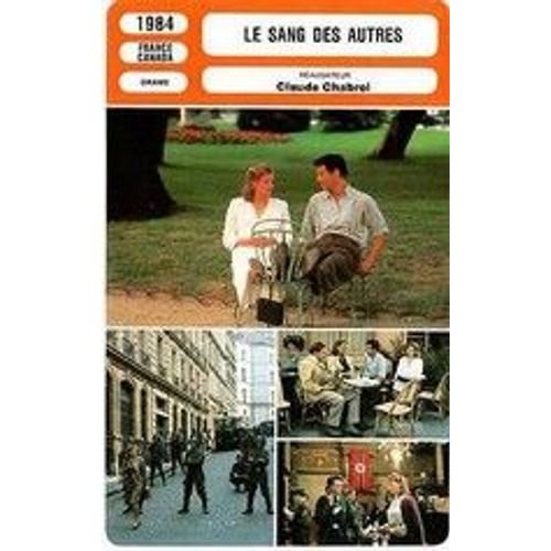 Fiche Monsieur Cinema Le Sang Des Autres