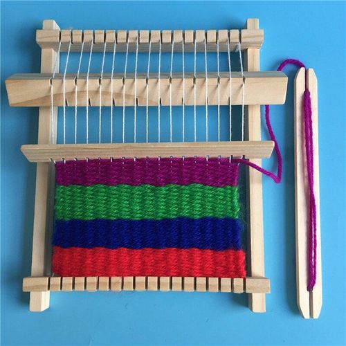 Tissage De Fil Artisanal En Bois, Machine À Tricoter À La Main, Jouets Éducatifs Pour Enfants