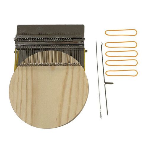 Mini Machine À Tricoter Manuelle Créative, 1 Pièce, Outils De Tissage, Accessoires De Couture, Bricolage