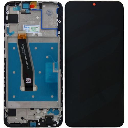 Ecran Lcd +Vitre Tactile Sur Châssis Pour Huawei P Smart 2019 Noir + Outils