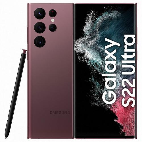 Samsung Galaxy S22 Ultra 512 Go Bordeaux