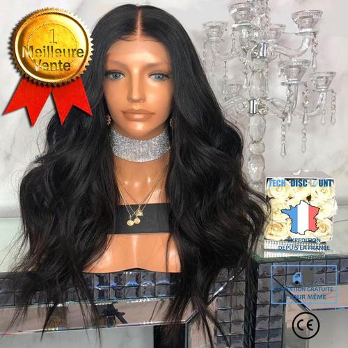 Td® Perruques Chaude Femme Style Américaine Et Européene-Perruques De Cheveux Synthétique Longs Et Courts Bouclés Et Lisse 