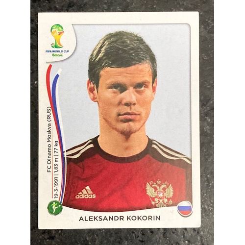 Image Panini - Fifa World Cup 2014 - N°619 Aleksandr Kokorin