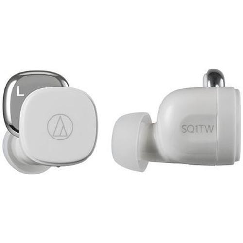 AUDIO-TECHNICA ATH-SQ1TW - Ecouteurs intra - blanc