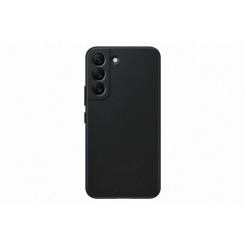 Coque Samsung S22 Cuir Noir