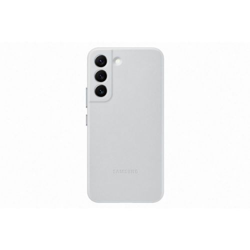 Coque Samsung S22 Cuir Gris