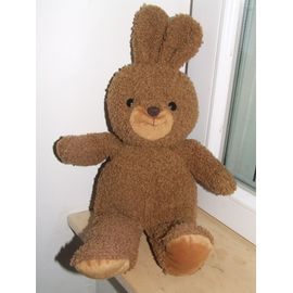 Lapin Ajena Marron Doudou Peluche 