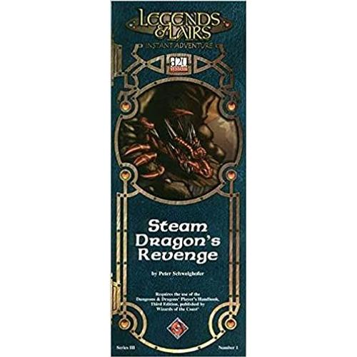 Steam Dragon's Revenge (Legends & Lairs Instant Adventure, 3) - Jeu De Société